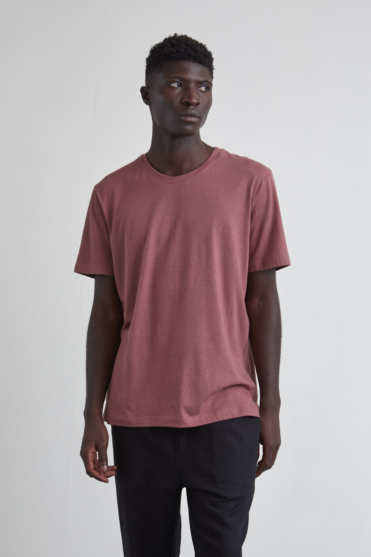 T-SHIRT LINEN COLORS GOIABA_0 1